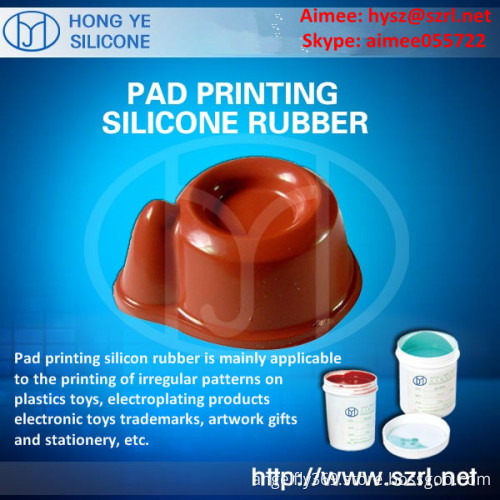Liquid Pad Printing Silicone Rubber Material
